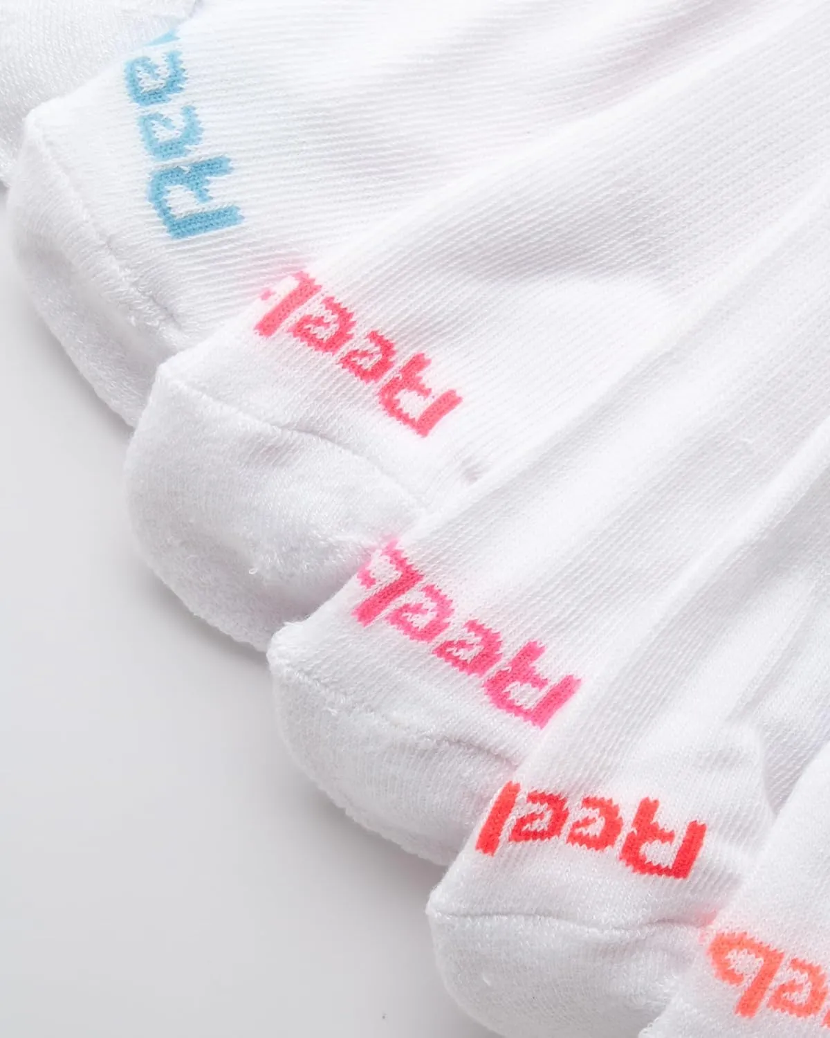 Reebok Girls' Quarter Socks - 12 Pack Stretch Performance Quarter Cut Arch Support Socks - Cushioned Athletic Socks for Girls
