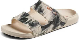 REEF Oasis Double Up Men's Waterproof Slide Sandal, Soft and Supportive Molded Footbed