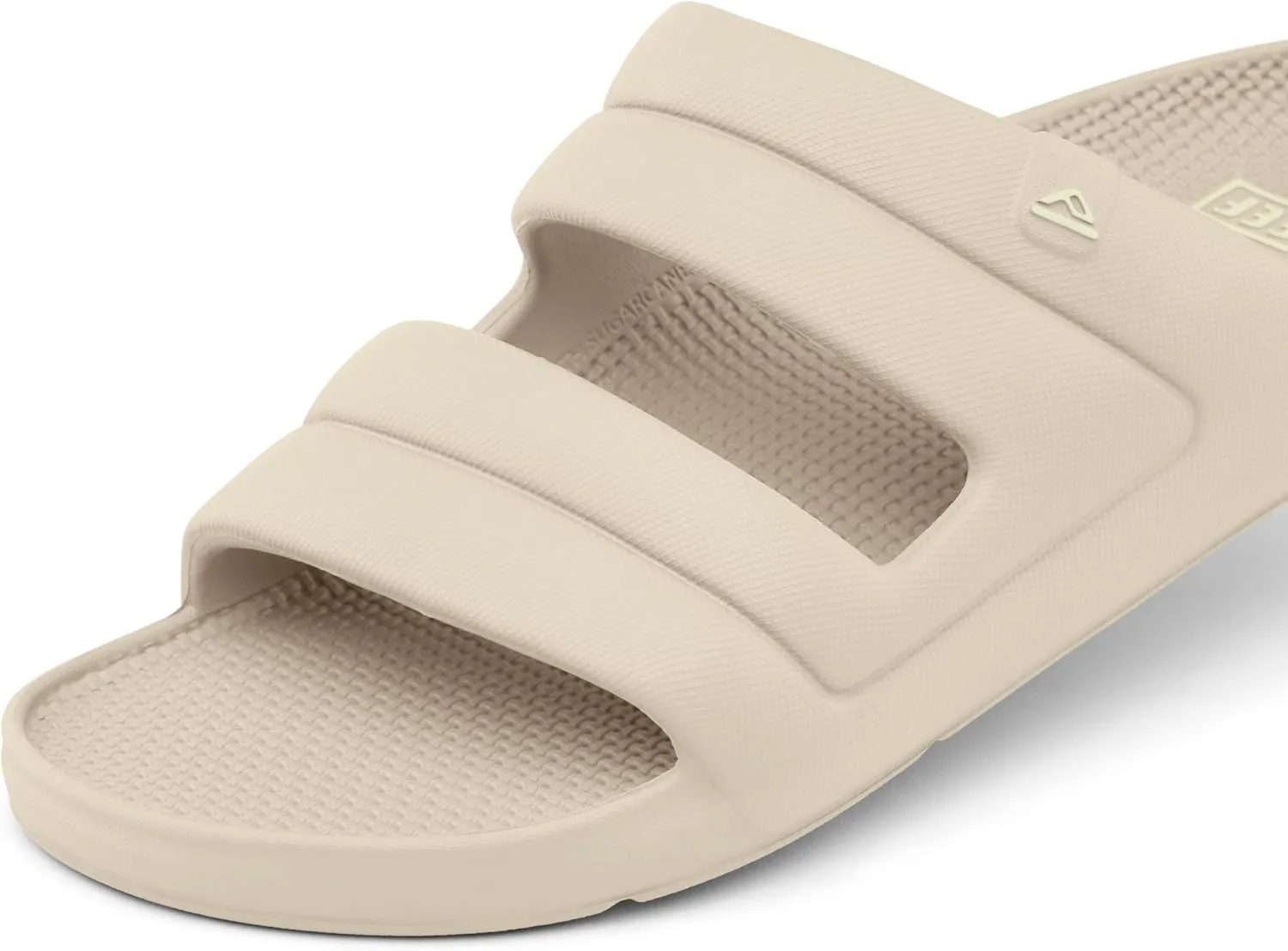 REEF Oasis Two-Bar Men's Waterproof Slide Sandal, Lightweight and Flexible, Arch Support