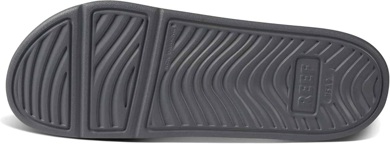 REEF Oasis Two-Bar Men's Waterproof Slide Sandal, Lightweight and Flexible, Arch Support