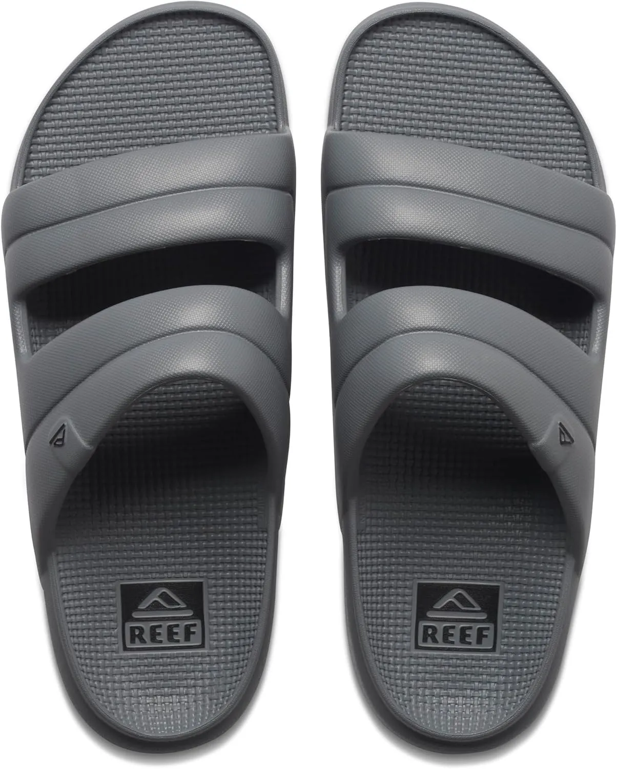 REEF Oasis Two-Bar Men's Waterproof Slide Sandal, Lightweight and Flexible, Arch Support