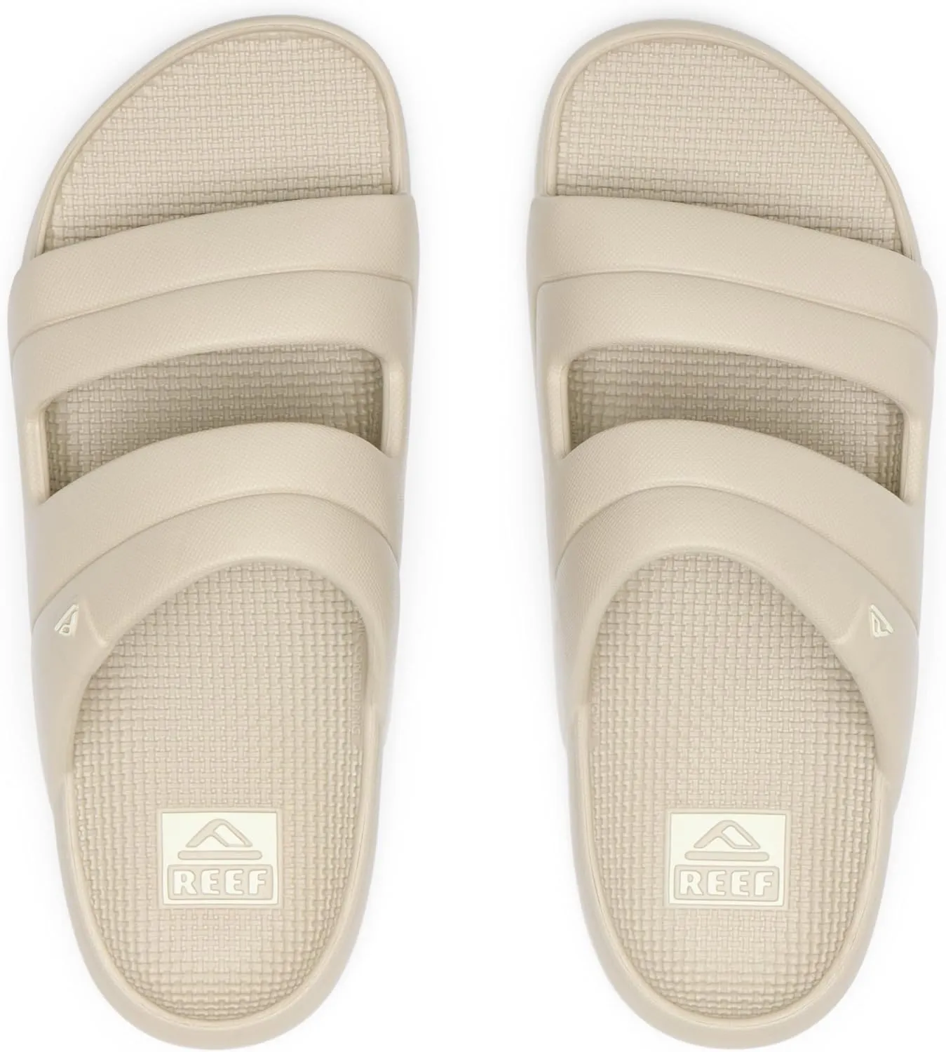 REEF Oasis Two-Bar Men's Waterproof Slide Sandal, Lightweight and Flexible, Arch Support