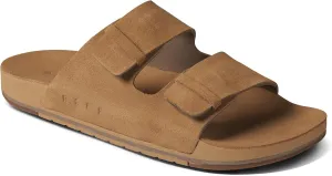 REEF Ojai Two Bar Women's Fashion Slide Sandal, Premium Leather, Soft Cushion Footbed