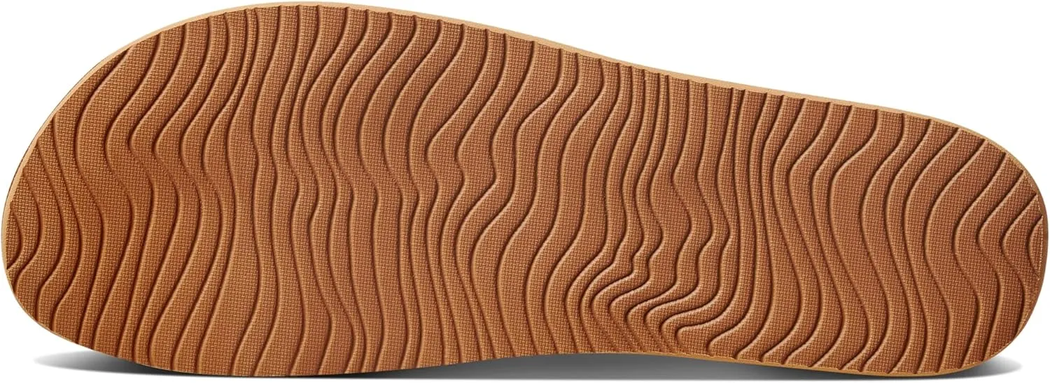 Reef Women's Vista Fashion Slide Sandal, Vegan Leather Strap, Ultra Soft Cushion Footbed