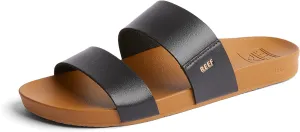 Reef Women's Vista Fashion Slide Sandal, Vegan Leather Strap, Ultra Soft Cushion Footbed