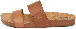 Reef Women's Vista Fashion Slide Sandal, Vegan Leather Strap, Ultra Soft Cushion Footbed