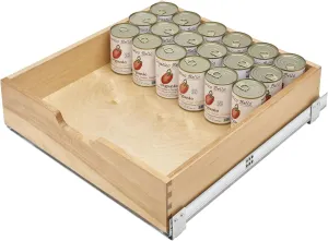 Rev-A-Shelf 20.71" Pullout Kitchen Cabinet Drawer w/Soft-close, 4WDB-21SC-1