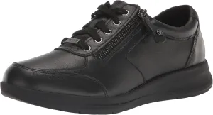 Revere Boston Women's Adjustable Sneakers - Stylish, Orthotic-Friendly Sneakers with Side Zipper and Custom Fit Options