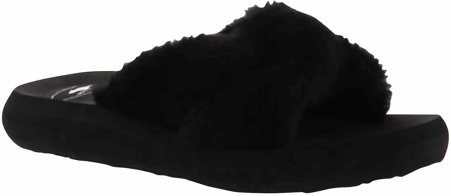 Rocket Dog Women's Slade Winette Fur Slide Sandal