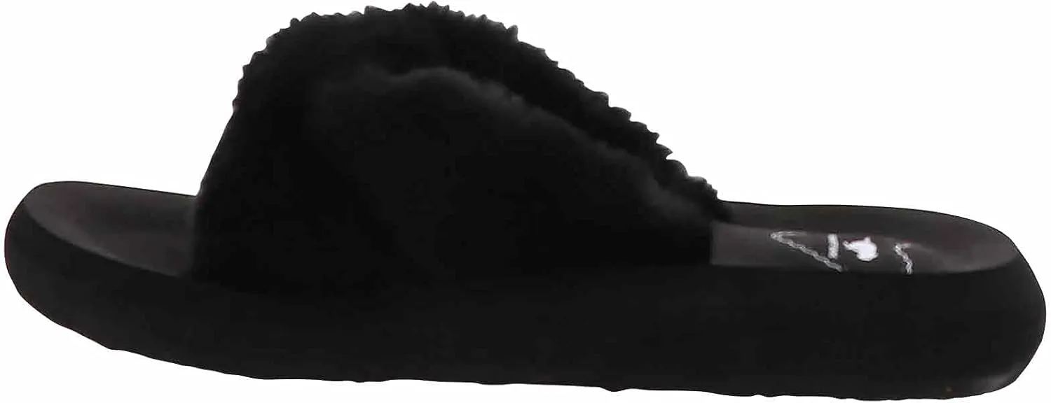 Rocket Dog Women's Slade Winette Fur Slide Sandal