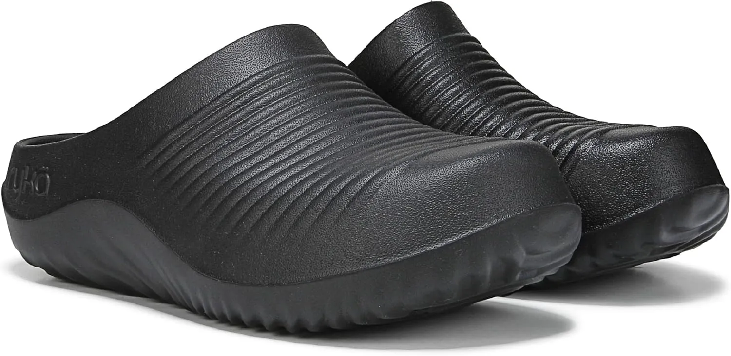 Ryka Women's Echo Recovery Clog Slide Sandal