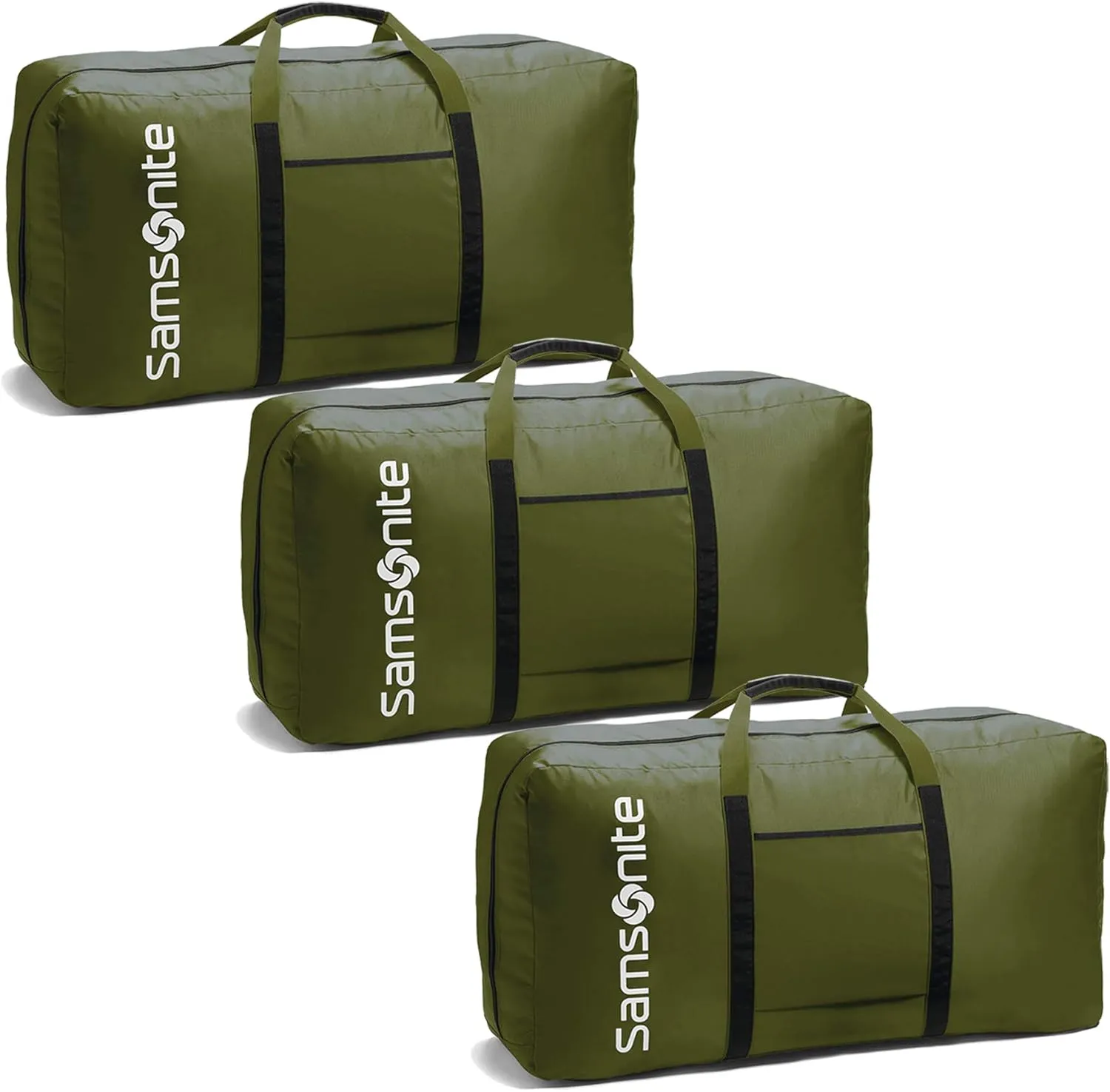 Samsonite Tote-A-Ton 32.5-Inch Duffel Bag, Army Green, 3-Pack