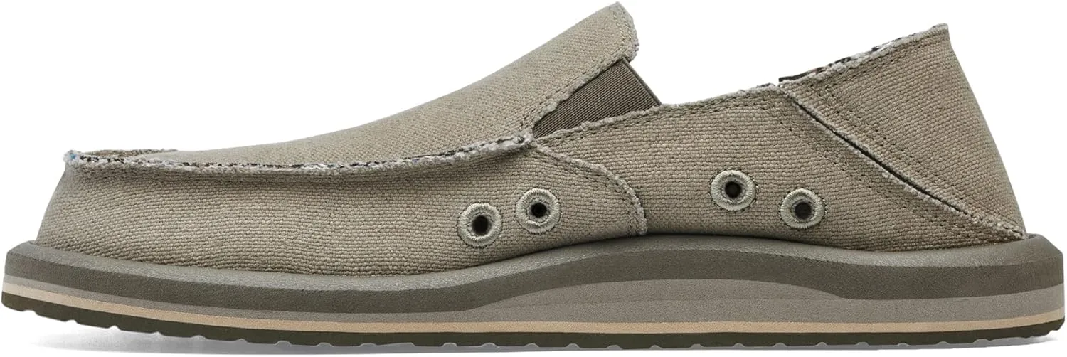 Sanuk Men's Vagabond Soft Top Hemp Loafer