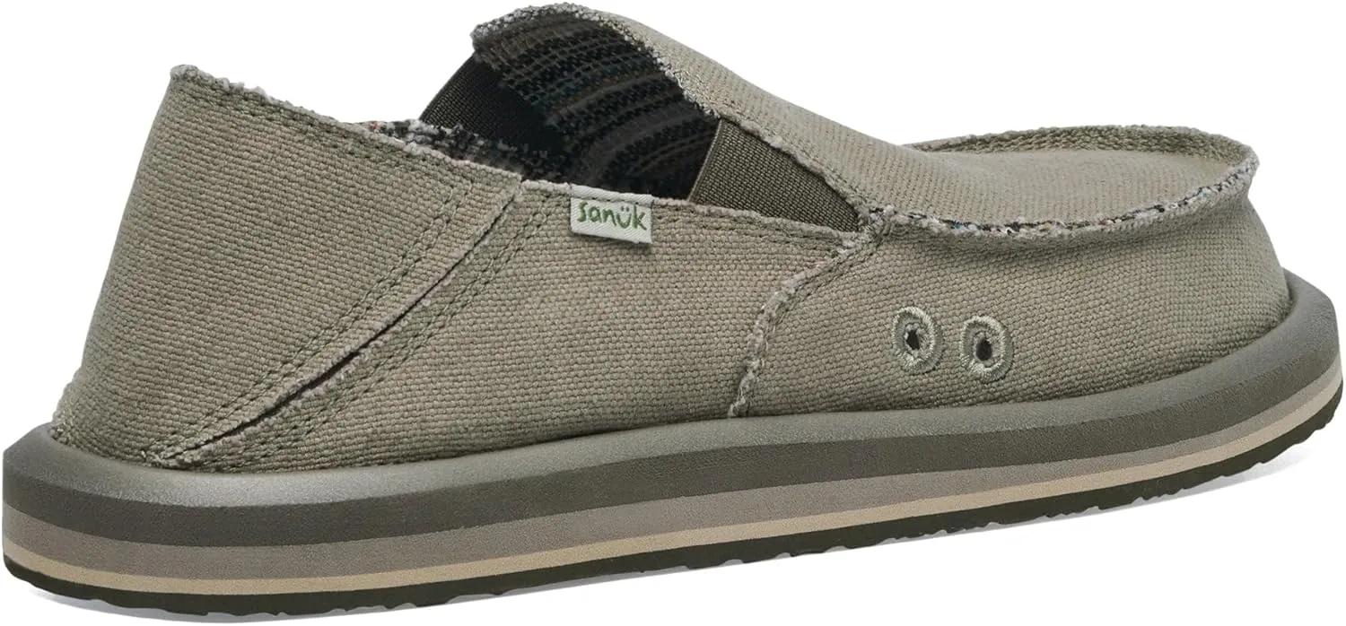 Sanuk Men's Vagabond Soft Top Hemp Loafer