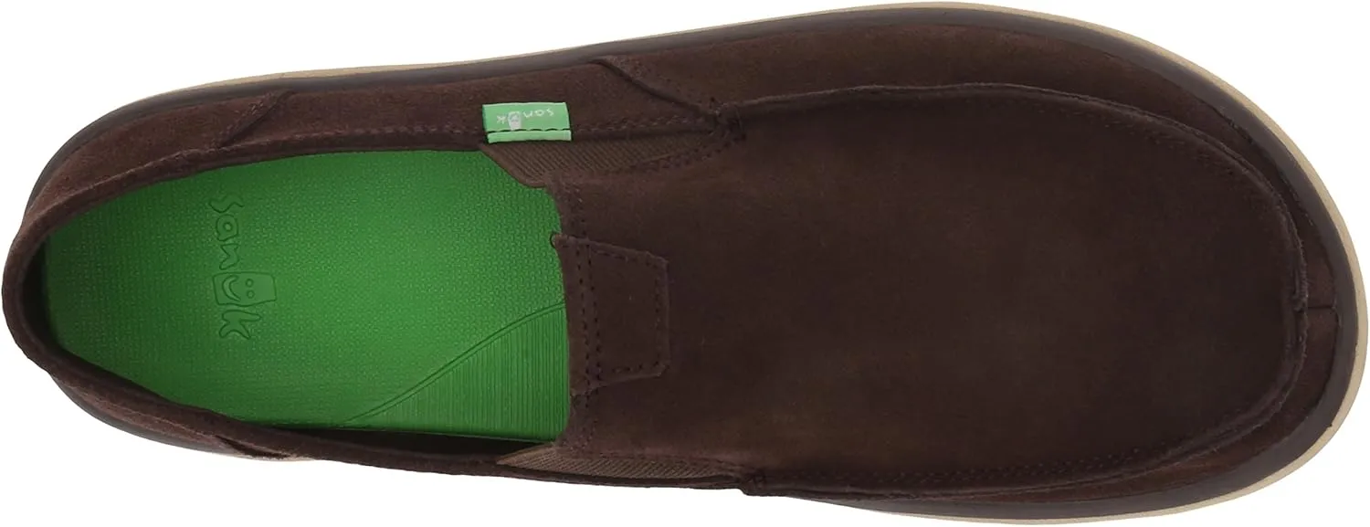 Sanuk Men's Vagabond Tripper Suede Loafer