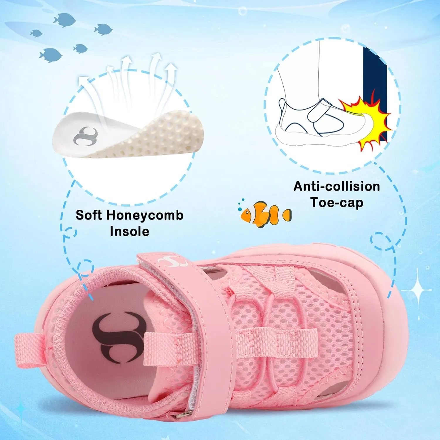 Scurtain Toddler Shoes Boys Girls Kids Sneaker Breathable Walking Shoes for Kids Boys Girls Toddler