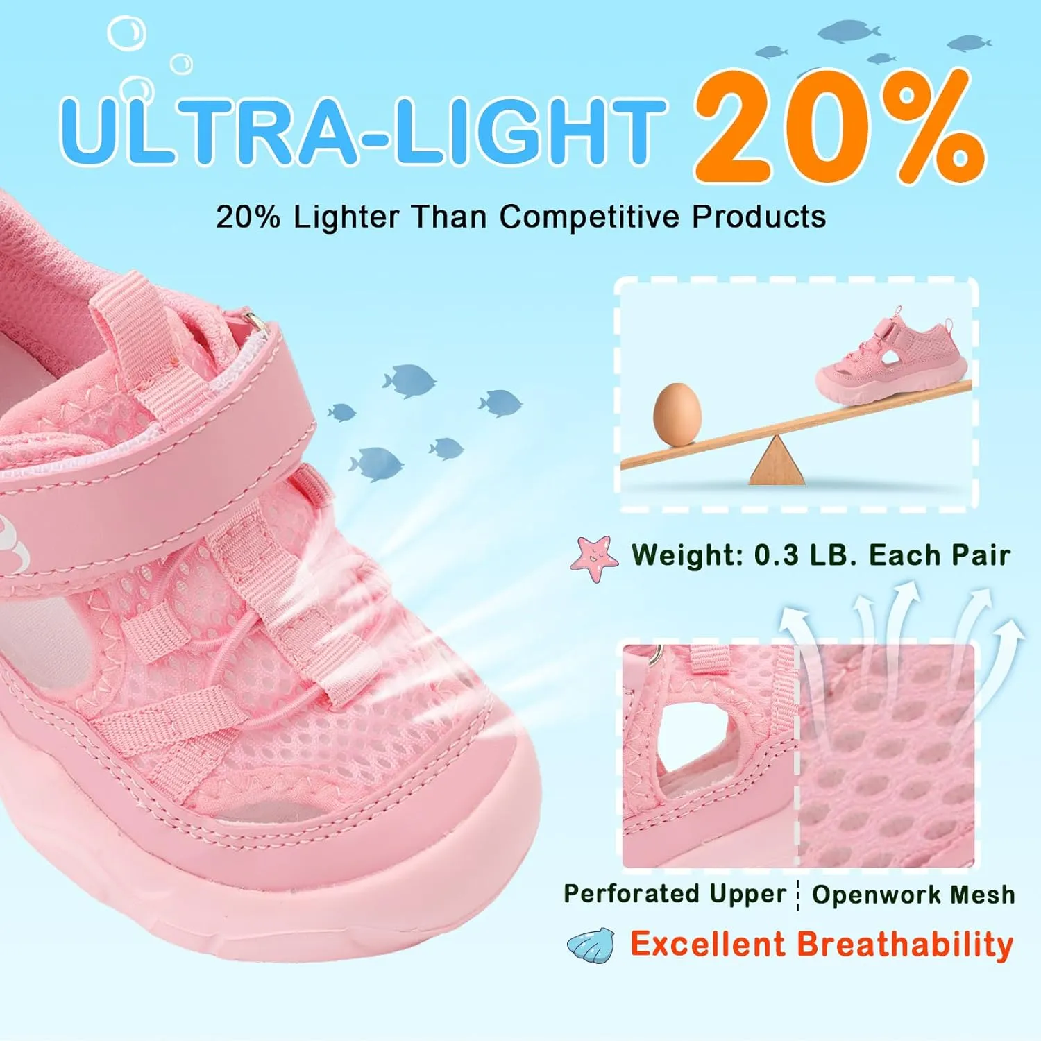 Scurtain Toddler Shoes Boys Girls Kids Sneaker Breathable Walking Shoes for Kids Boys Girls Toddler