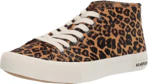 SEAVEES Womens California Special Mulholland Leopard High Sneakers Shoes Casual - Brown