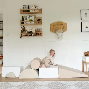Shapes Soft Play | Camel | Sand | White
