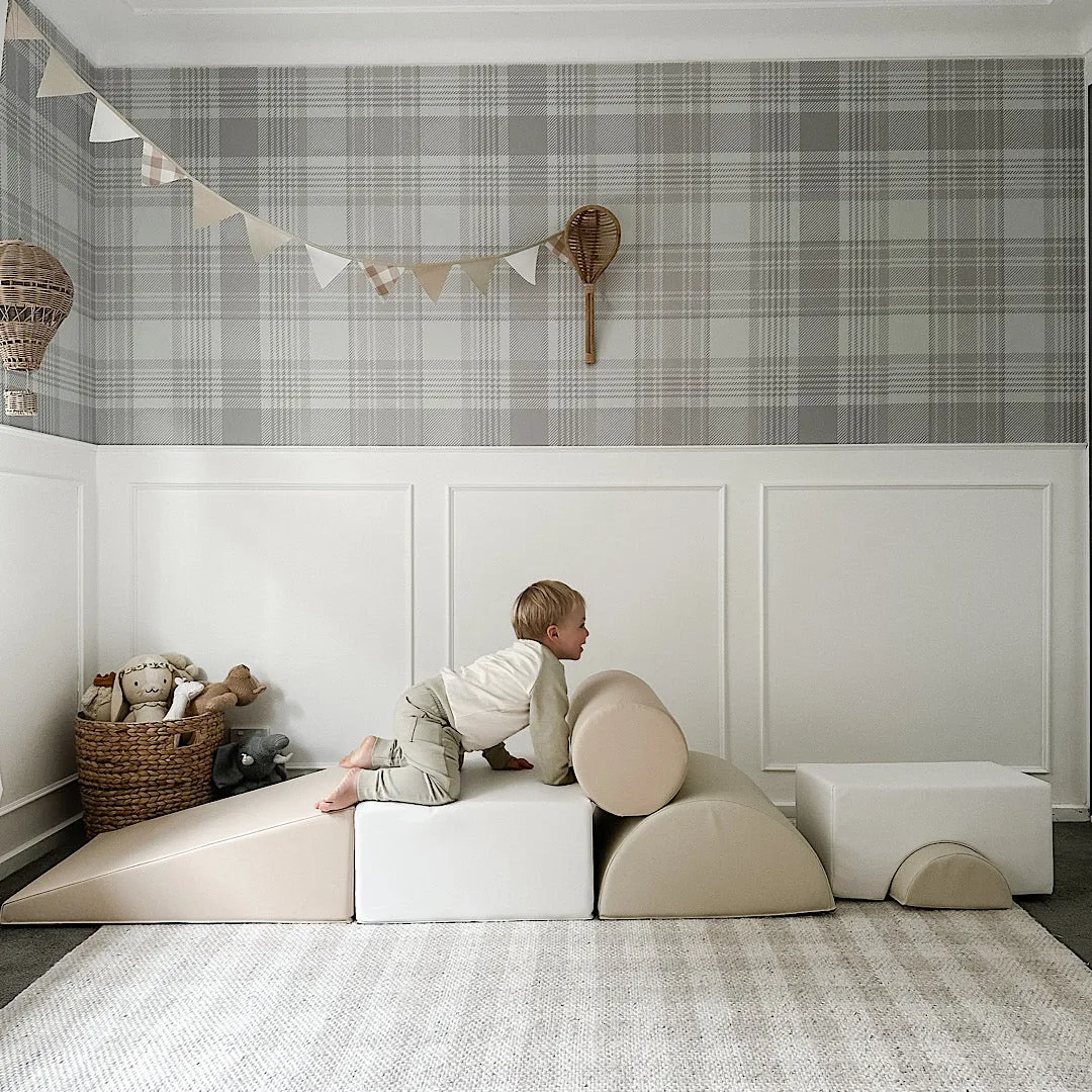 Shapes Soft Play | Camel | Sand | White
