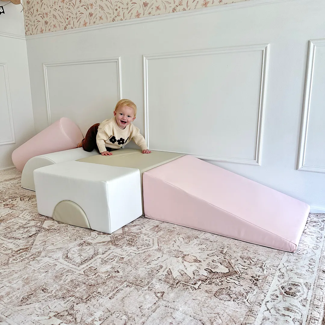 Shapes Soft Play | Pink | Sand | White