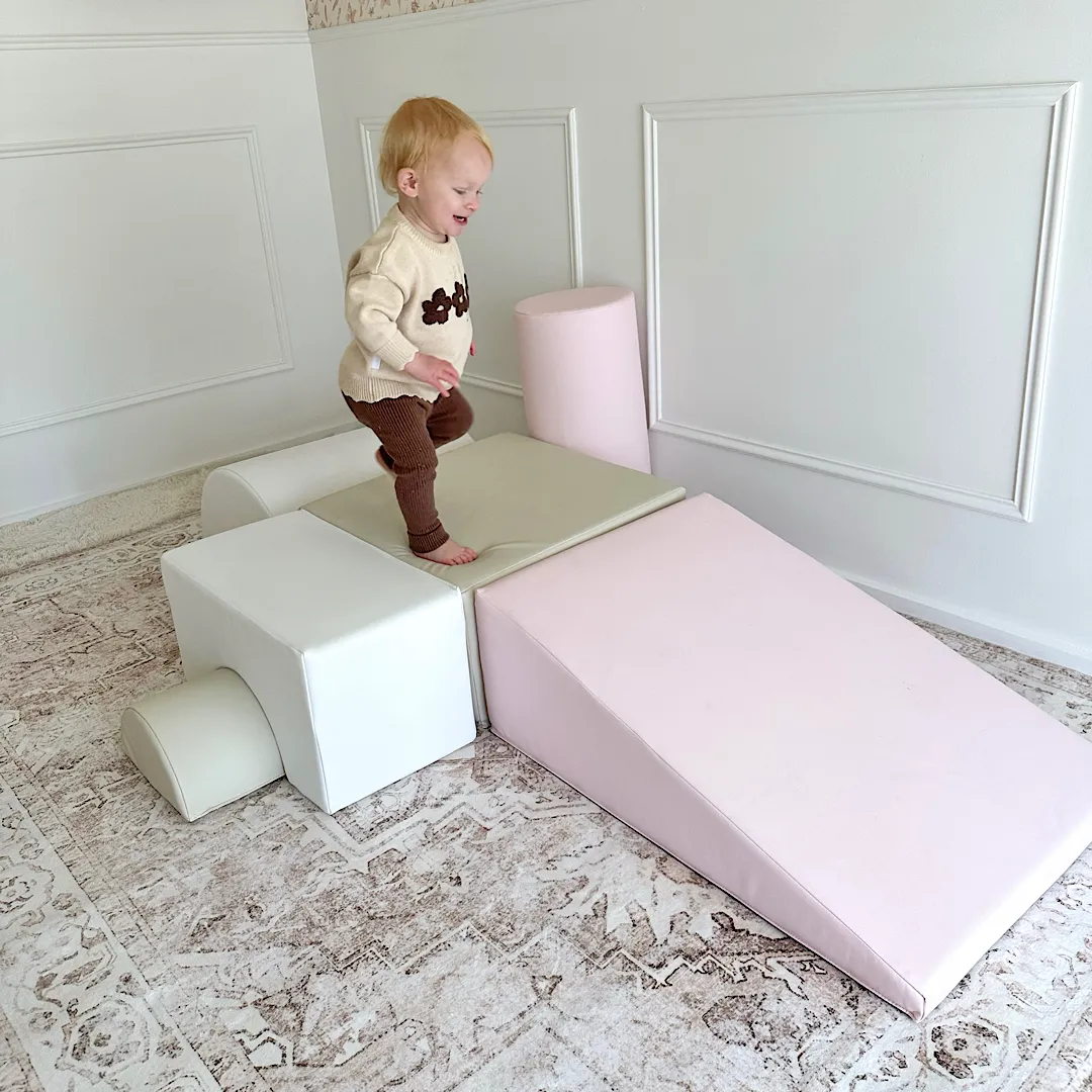 Shapes Soft Play | Pink | Sand | White