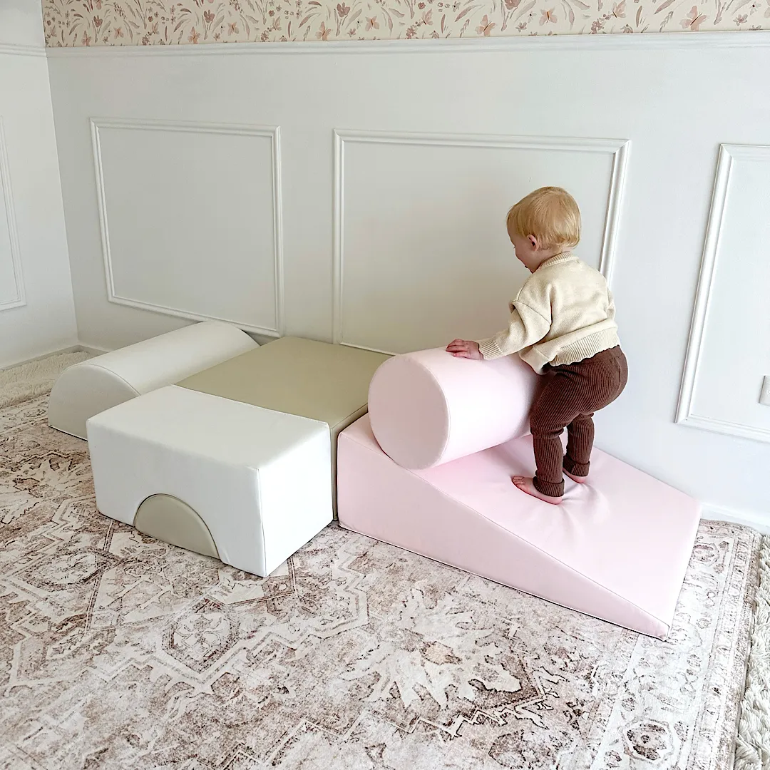 Shapes Soft Play | Pink | Sand | White