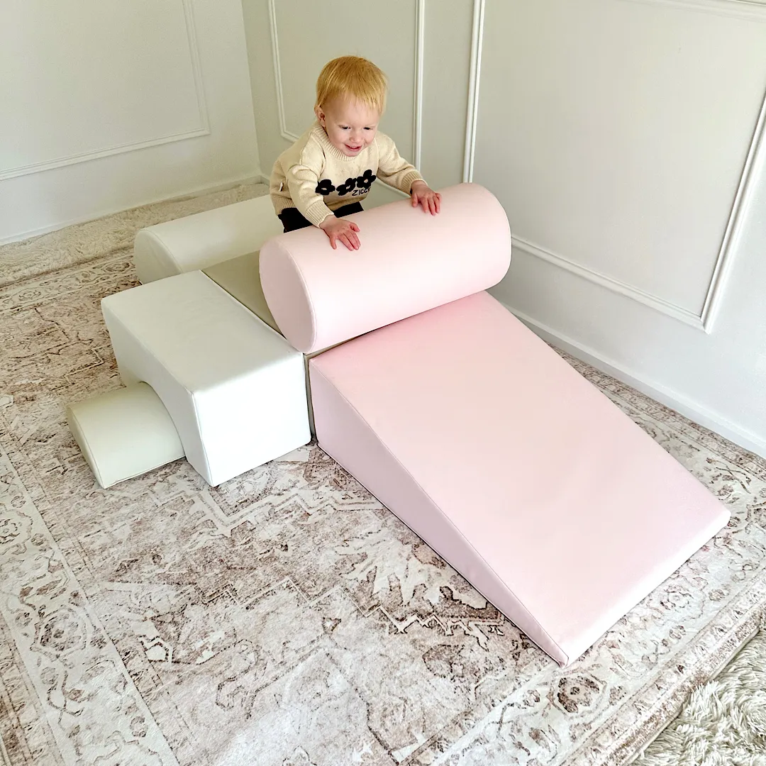 Shapes Soft Play | Pink | Sand | White