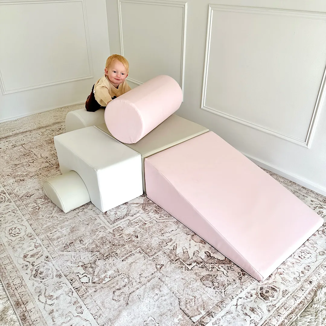Shapes Soft Play | Pink | Sand | White