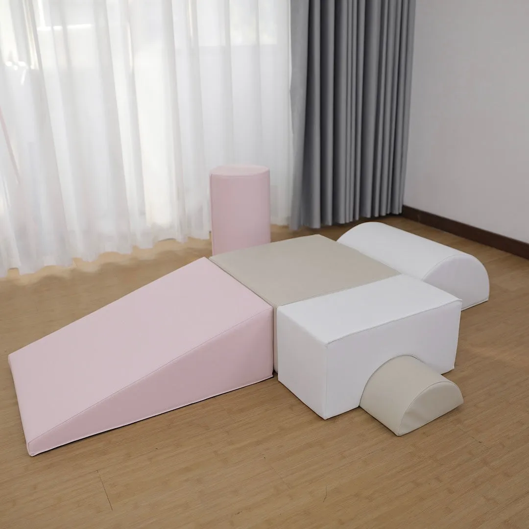 Shapes Soft Play | Pink | Sand | White