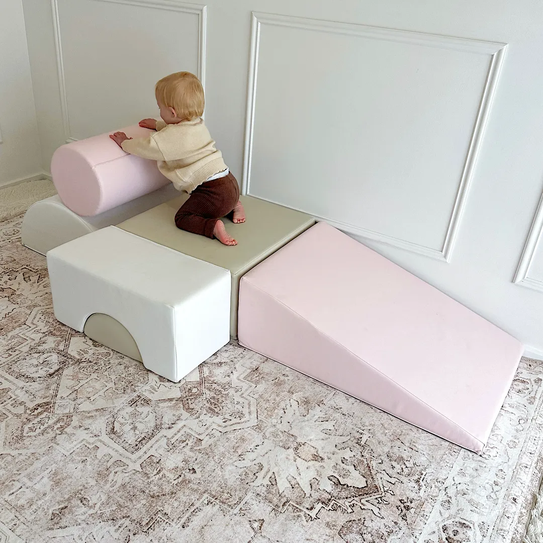 Shapes Soft Play | Pink | Sand | White