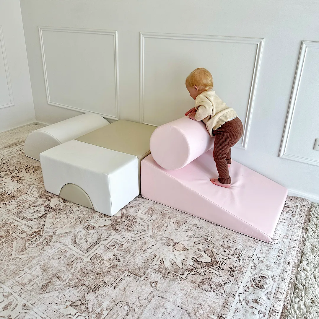 Shapes Soft Play | Pink | Sand | White