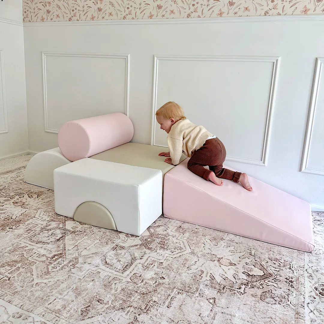 Shapes Soft Play | Pink | Sand | White