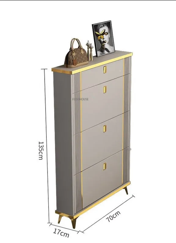 Shoe Cabinets Nordic Light Shoe Rack Organizer Schuhschränke Furniture