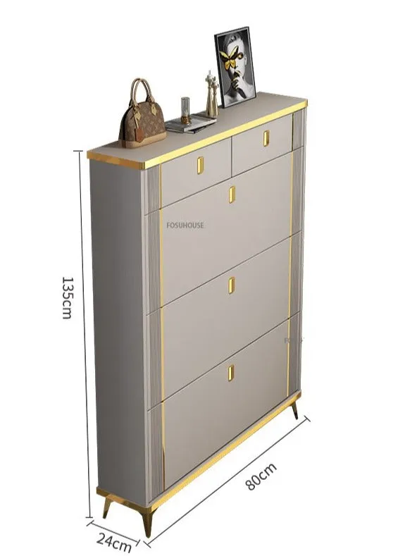 Shoe Cabinets Nordic Light Shoe Rack Organizer Schuhschränke Furniture