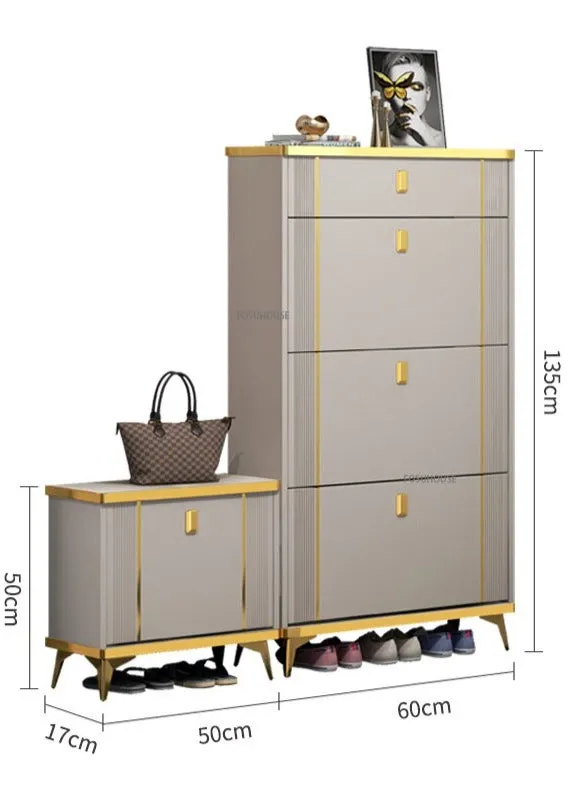 Shoe Cabinets Nordic Light Shoe Rack Organizer Schuhschränke Furniture