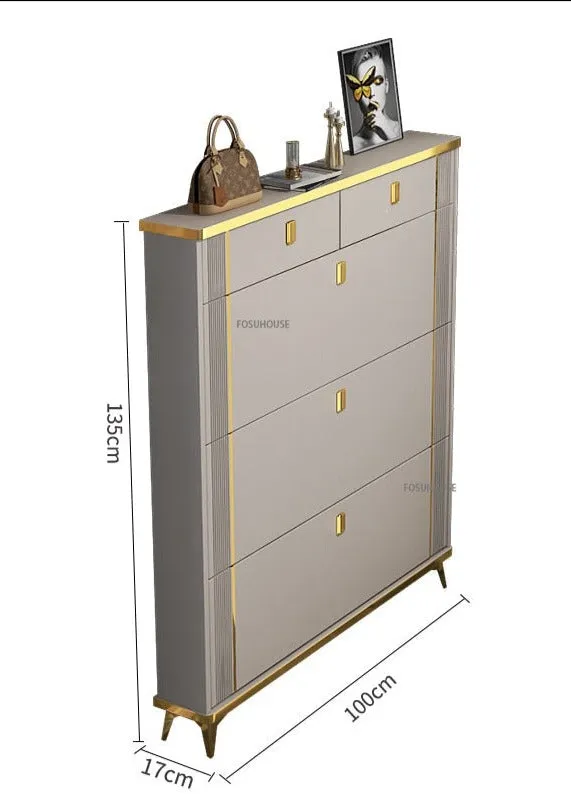 Shoe Cabinets Nordic Light Shoe Rack Organizer Schuhschränke Furniture
