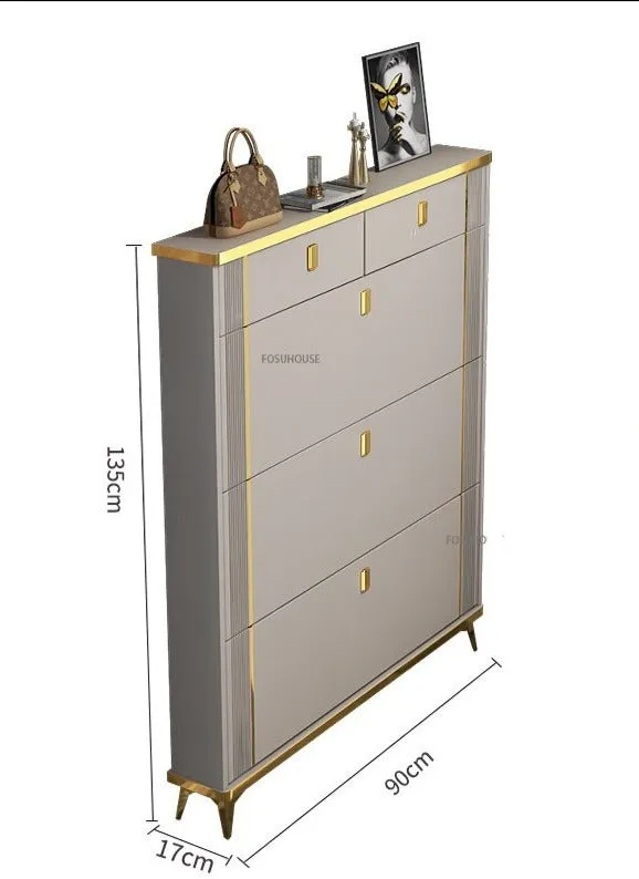 Shoe Cabinets Nordic Light Shoe Rack Organizer Schuhschränke Furniture