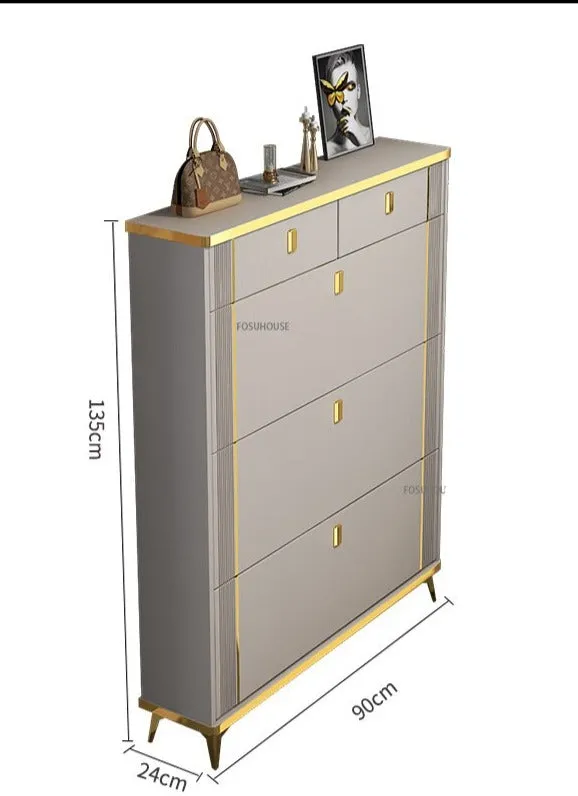 Shoe Cabinets Nordic Light Shoe Rack Organizer Schuhschränke Furniture