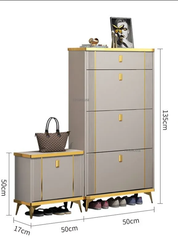 Shoe Cabinets Nordic Light Shoe Rack Organizer Schuhschränke Furniture