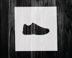 Shoe Stencil, Mylar reusable stencil, Stencil, FAST SHIPPING