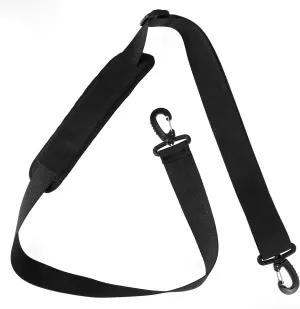 Shoulder Strap, 63" Adjustable Universal Thick Soft Bag Strap Replacement, Comfortable crossbody Straps with Metal Hooks for Briefcase, Computer Messenger Bag, Laptop Case Luggage, Duffel, Camer