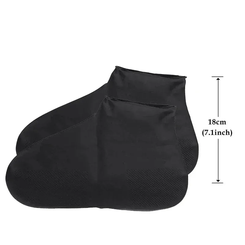 Silicone Waterproof Shoe Covers for Rainy Days