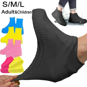 Silicone Waterproof Shoe Covers for Rainy Days