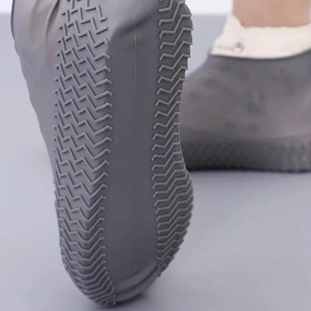 Silicone Waterproof Shoe Covers for Rainy Days