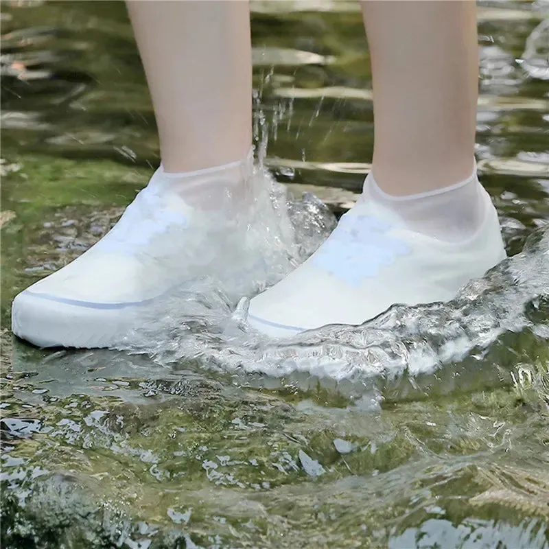 Silicone Waterproof Shoe Covers for Rainy Days