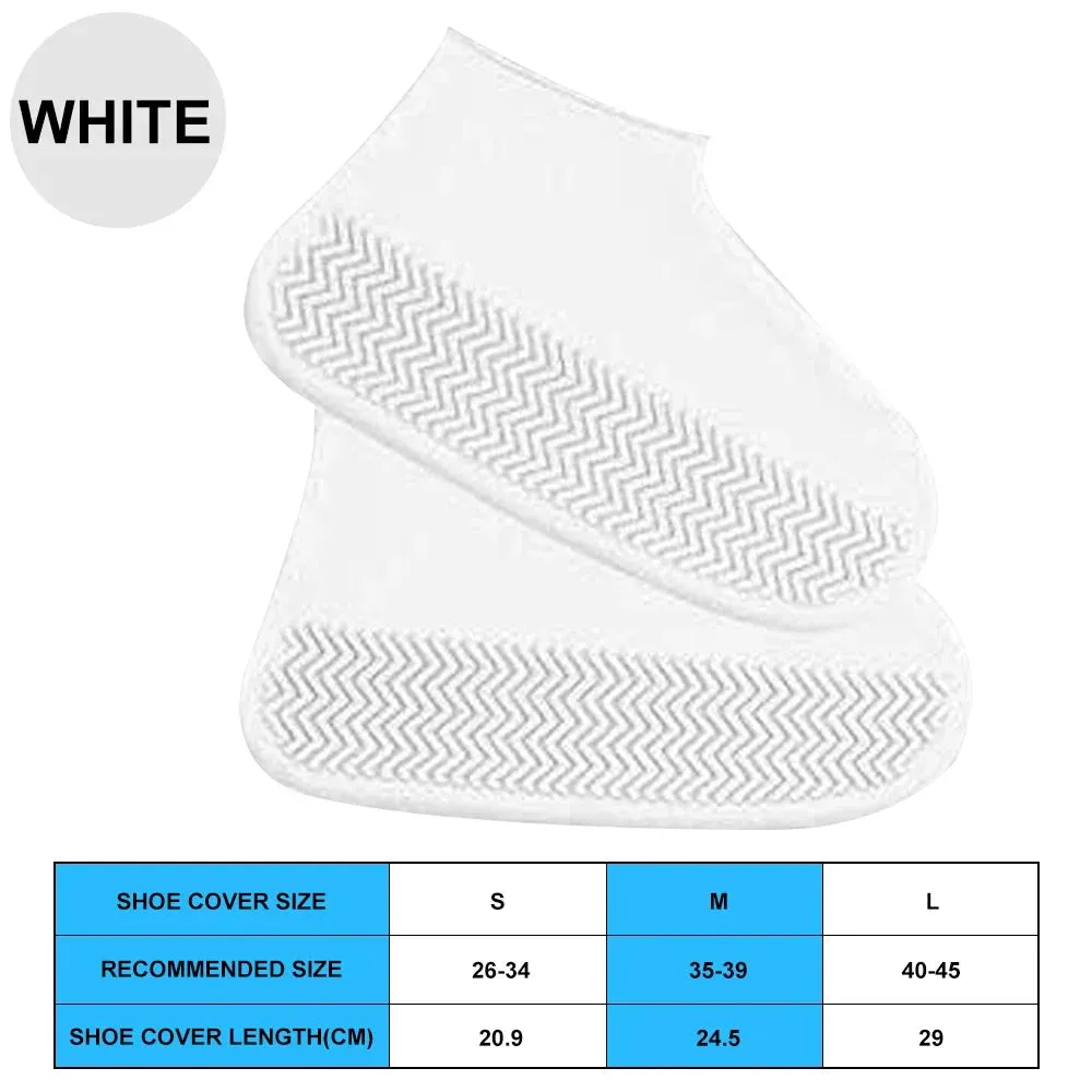Silicone Waterproof Shoe Covers for Rainy Days
