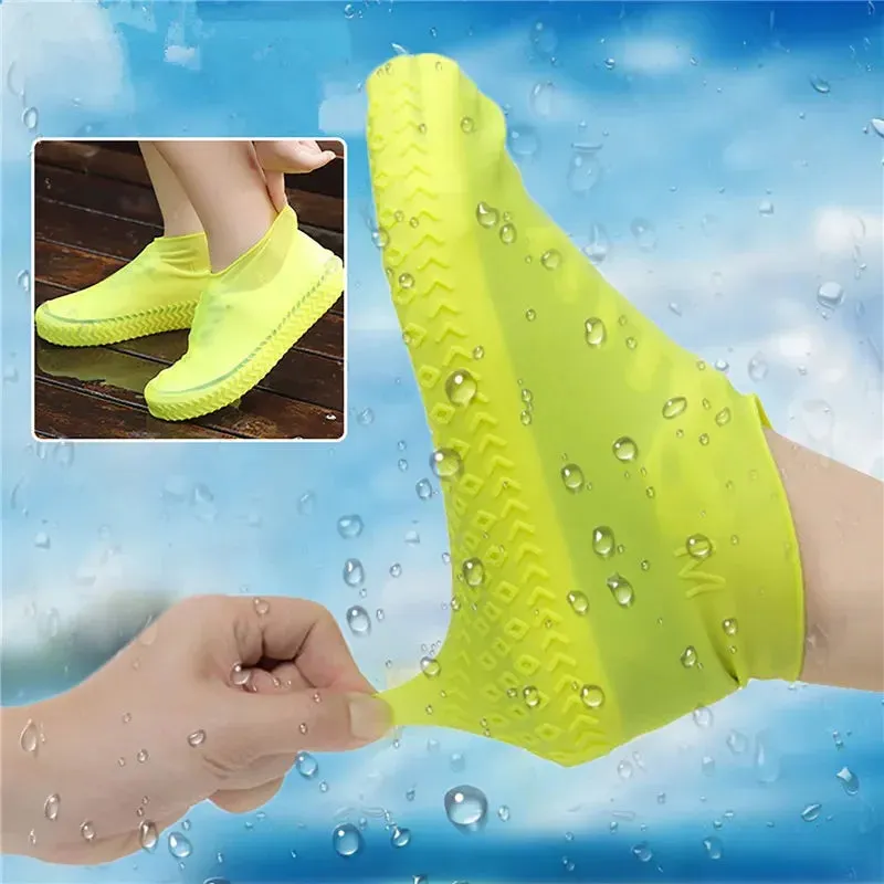 Silicone Waterproof Shoe Covers for Rainy Days