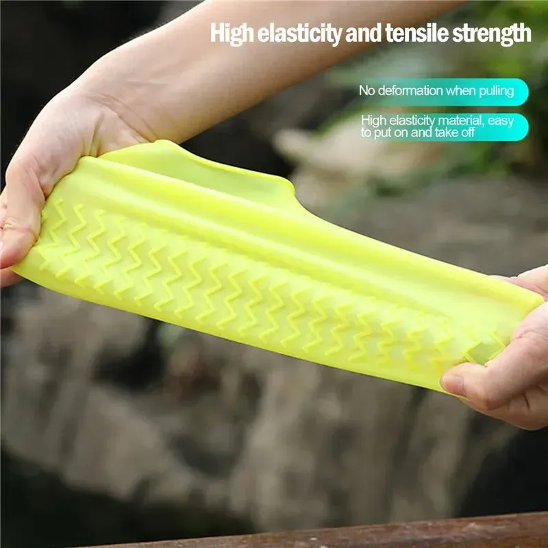 Silicone Waterproof Shoe Covers for Rainy Days
