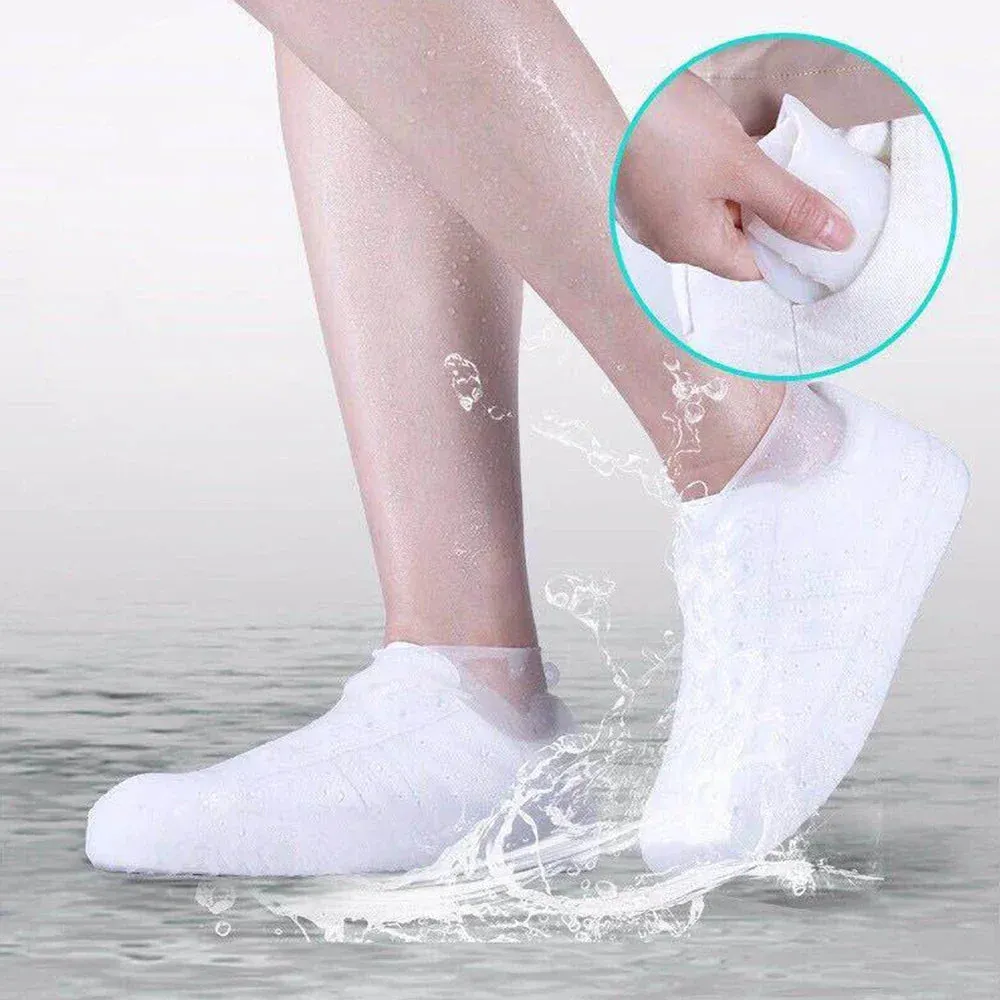 Silicone Waterproof Shoe Covers for Rainy Days